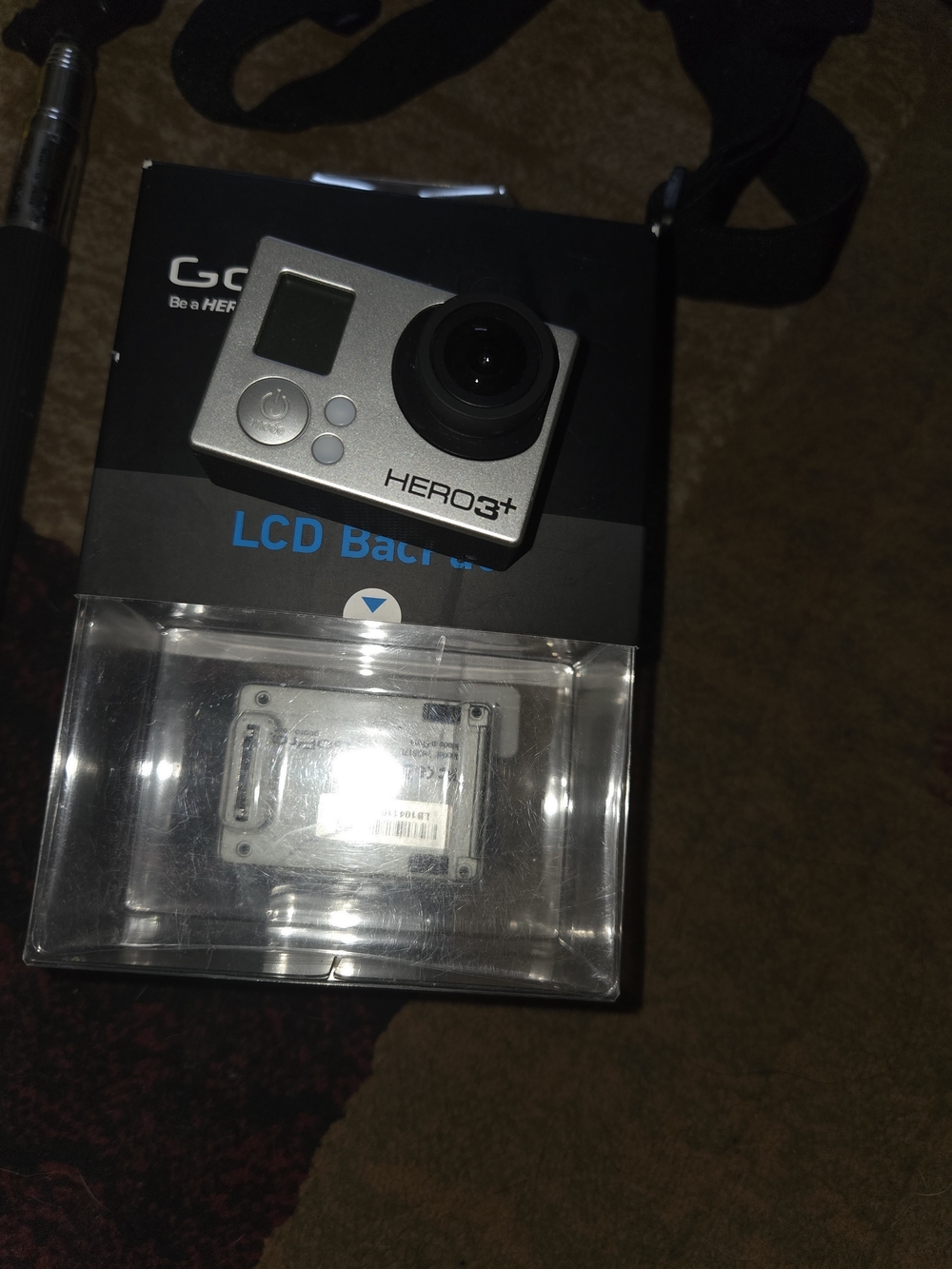 GoPro HERO3+ Silver Action Camera - Silver, Bacpac Lcd Screen, Accessories!!! - Picture 7 of 8